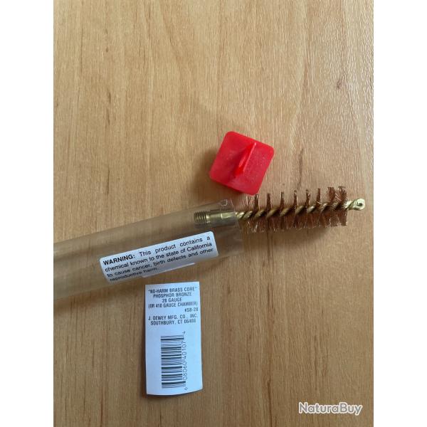 J Dewey 28 GaugeBrosse ecouvillon