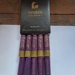 Boîte de10 belles cartouches anciennes cal 20  douilles cartons Anglaise  pour l'armurerie  SIMON