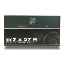 Munitions RWS calibre 7x57R ID Classic 177gr - 11.5g x20