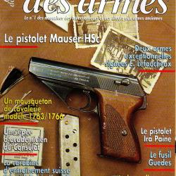gazette des armes 347 , pistolet mauser hsc part 1,lance flamme germain 1941, mus&eacute;e souvorov