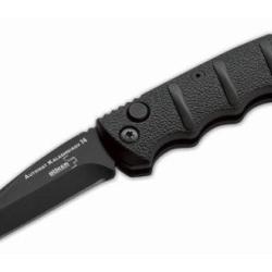 COUTEAUX BOKER PLUS ASK-74 MINI TANTO NOIR MANCHE ALUMINIUM LAME 64mm