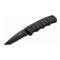 petites annonces chasse pêche : COUTEAUX BOKER PLUS ASK-74 MINI TANTO NOIR MANCHE ALUMINIUM LAME 64mm