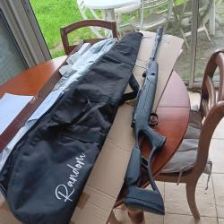 CARABINE HATSAN AIRTACT 6,35 mm 19,9J + étui RANDOM. Précise+puissante!!!Top pickling ou nuisibles