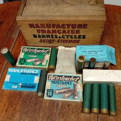 MANUFRANCE CAISSE A CARTOUCHES ET MUNITIONS