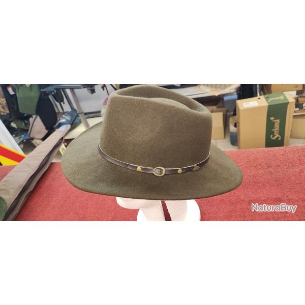 CHAPEAU 100% LAINE IMPERM�ABLE VERT - T61