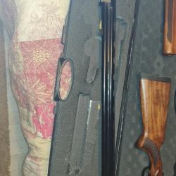 Fusil 12/76 MANUTRAP MANUSPORTING KHAN ARMS canon 71cm