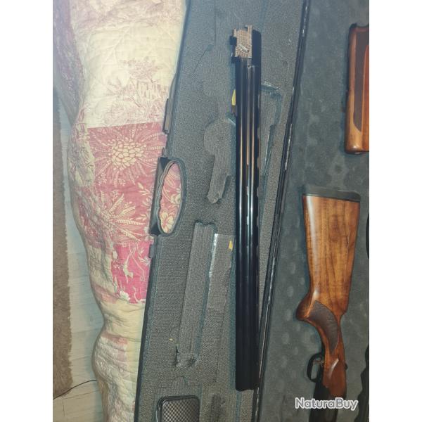 Fusil 12/76 MANUTRAP MANUSPORTING KHAN ARMS canon 71cm