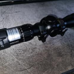 Lunette pour arbal&egrave;te Hawke XB30 Compact SR 2-8x36