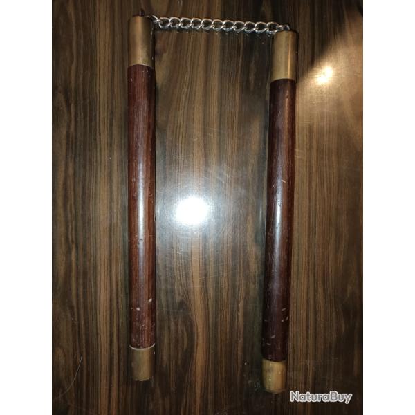Nunchaku bois m�tal