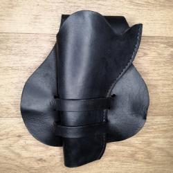 holster  "hell on wheels" gaucher noir
