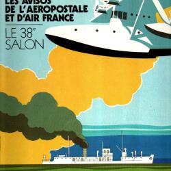 les avisos de l'aéropostale et d'air france ,le 38e salon  Icare 129  de 1989