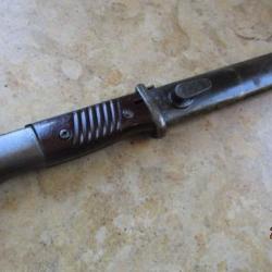 baionnette mauser 98k matricule diff bak&eacute;lite Allemande seconde guerre ww2 Allemagne WKC 40/S185K