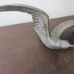 Sculpture mouette en r&eacute;gule Art D&eacute;co 1930