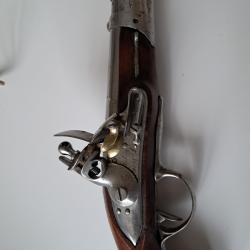 Pistolet réglementaire français de gendarmerie modèle  An IX Manufacture Maubeuge