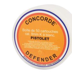 BOÎTE DE 50 CARTOUCHES 8 MM PAK