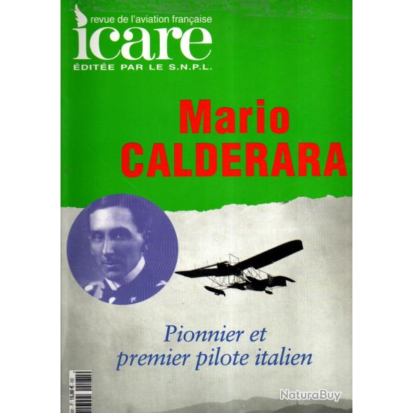 mario calderara pionnier et premoer pilote italien  icare 181 de 2002 aviation civile