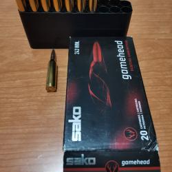 17 balles 243win Sako Gamehead 90gr