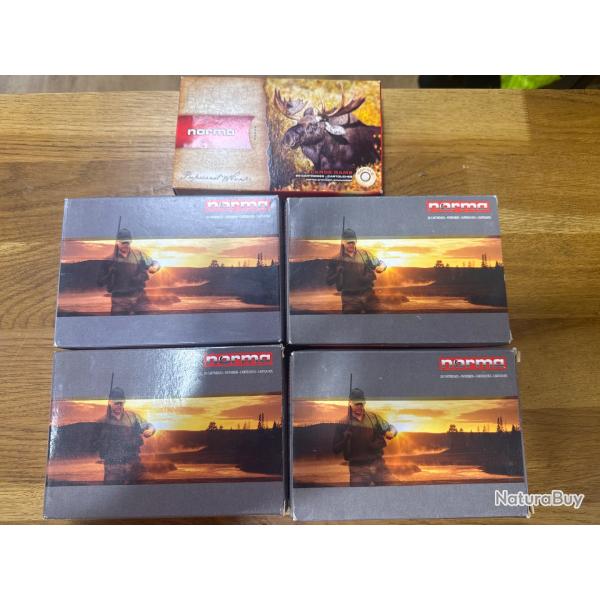 Lot de 5 boites de balles Norma 8x57jrs Vulkan