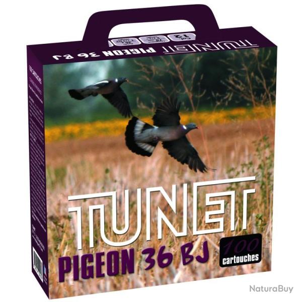Cartouches Tunet pigeon 36gr plomb 4.5 pack de 100