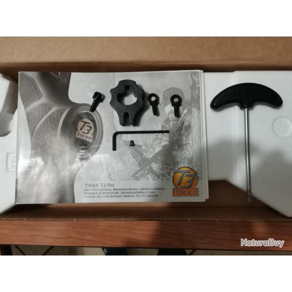 Manuel utilisateur TIKKA T3, Cl Torks Tikka T3