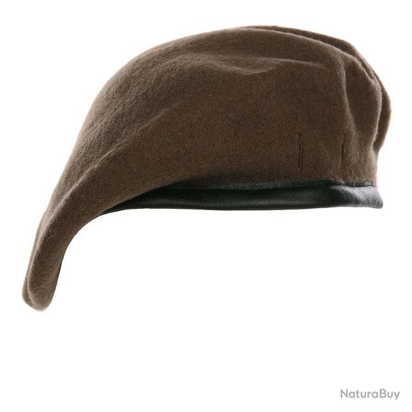 Beret militaire laine (Couleur Kaki, Tour de tte (cm) 61)