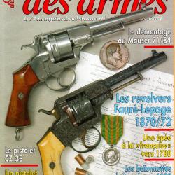gazette des armes 353, cz 38, faur&eacute; lepage 1870-72, sharps et hankins m 1892 navy,