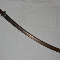 SABRE GURADE ETHIOPIE-AFRIQUE-LAME ANGLAISE SWORD MAKERS TO H.M. KING EDWARD VII-WILKINSON-1880/1900