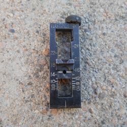 hausse fusil mitrailleur BAR 1918