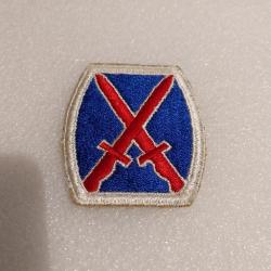 Patch armée us 10th INFANTRY DIVISION ww2 ORIGINAL 4