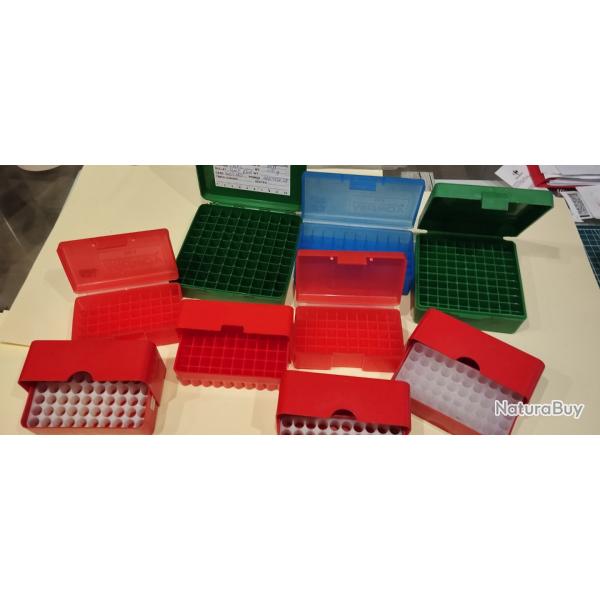 lot de 9 botes pour munitions