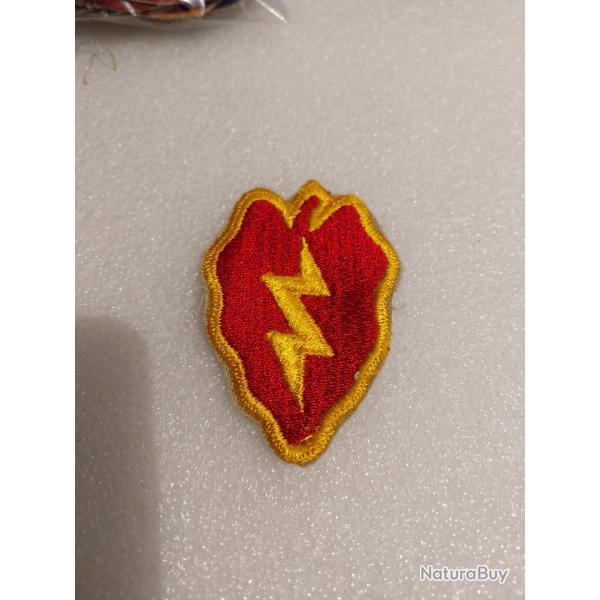 Patch arm�e us 25th INFANTRY DIVISION ww2 ORIGINAL 3