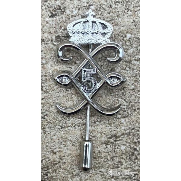 Epingle de Cravate 5 Rgiment de Dragons-Fab. Boussemart