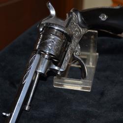 Révolver à broche calibre 7mm lefaucheux