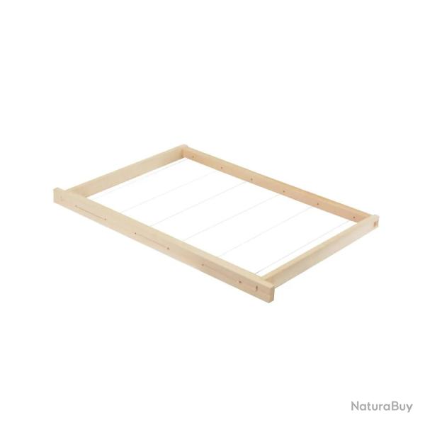 Lot de 10 cadres fils pour corps de ruche Dadant