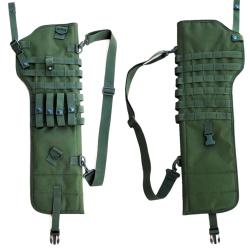 &Eacute;tui Fusil Tactique Molle 72 cm - Sac de Rangement Arm&eacute;, Fourreau Long pour M4/AK, Chasse & Tir VERT