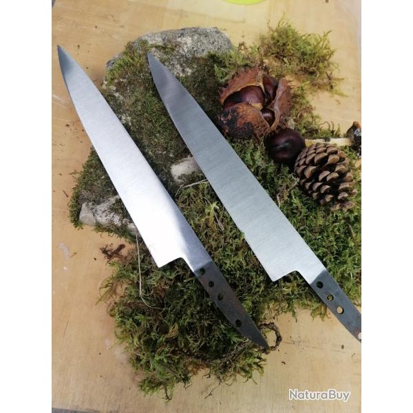 9.90 euros les 2 lames 20cm chasse