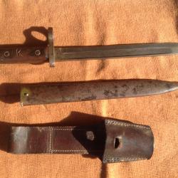 Baïonnette austro-hongroise 1895 "Troupes Techniques".