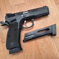 Pistolet airsoft ASG CZ SP 01 Shadow GBB neuf