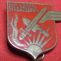 insigne 547ème demi-brigade fusiliers commando de l'armée de l'air El Biar guerre Algérie FR Drago P