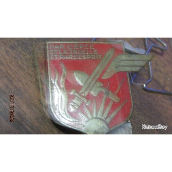 insigne 547me demi-brigade fusiliers commando de l'arme de l'air El Biar guerre Algrie FR Drago P