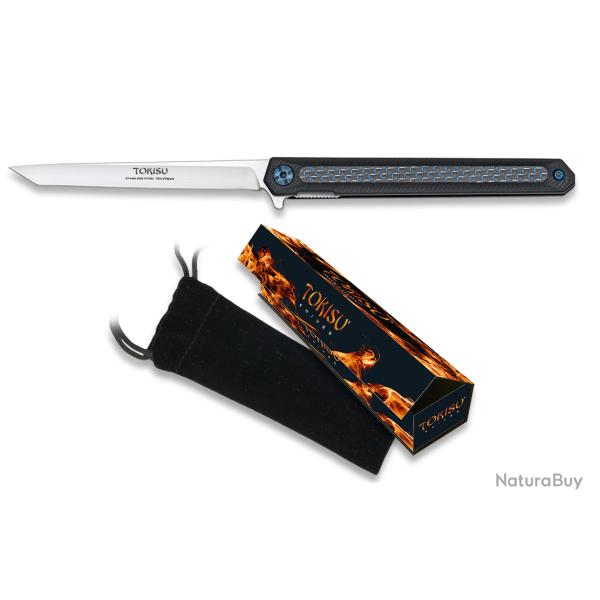 Couteau Pliant lame tanto de 9 cm  TOKISU 