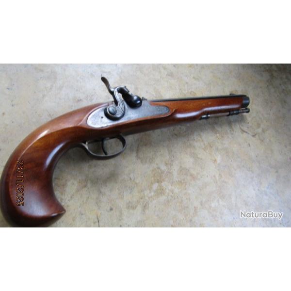 poudre noire pistolet amorce cal 45 Kentucky canon long Italie pas tir� Bondini  AF donc1980