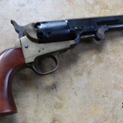 revolver cal 36 COLTMAN poudre noire patiné cowboy far west  Italie Pietta  AP1986