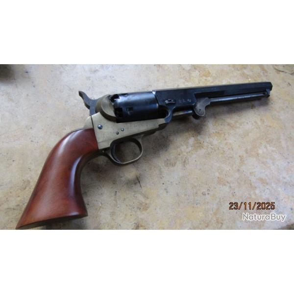 revolver cal 36 COLTMAN poudre noire patin� cowboy far west  Italie Pietta  AP1986