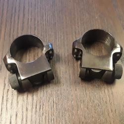 Colliers RUGER - Medium - 25,4 mm / 1 pouce