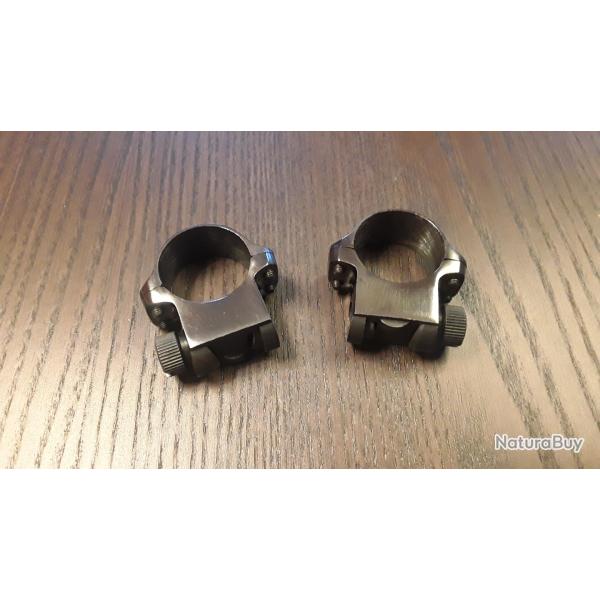 Colliers RUGER - Medium - 25,4 mm / 1 pouce