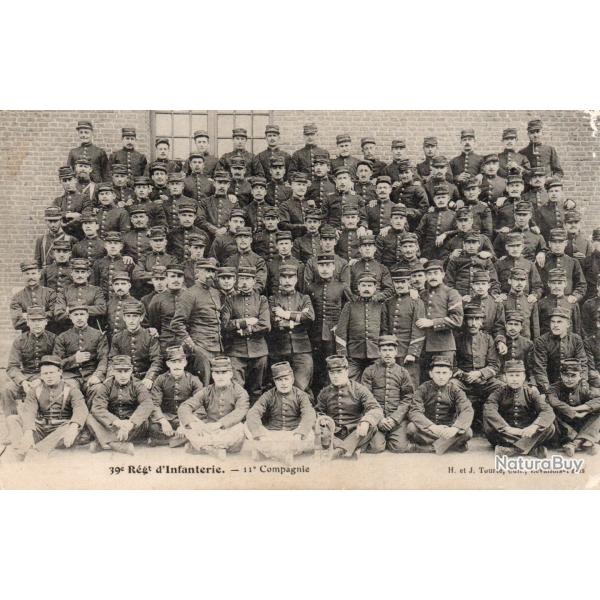 CPA - 19e Regt d'infanterie -11e Compagnie  -N�4329