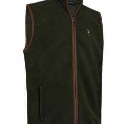 Gilet polaire de marque DEERHUNTER, modèle cumbria colori noir