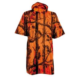 Prix de départ à 1 !! Poncho chasse Ghost Camo Forest fluo Percussion Taille unique