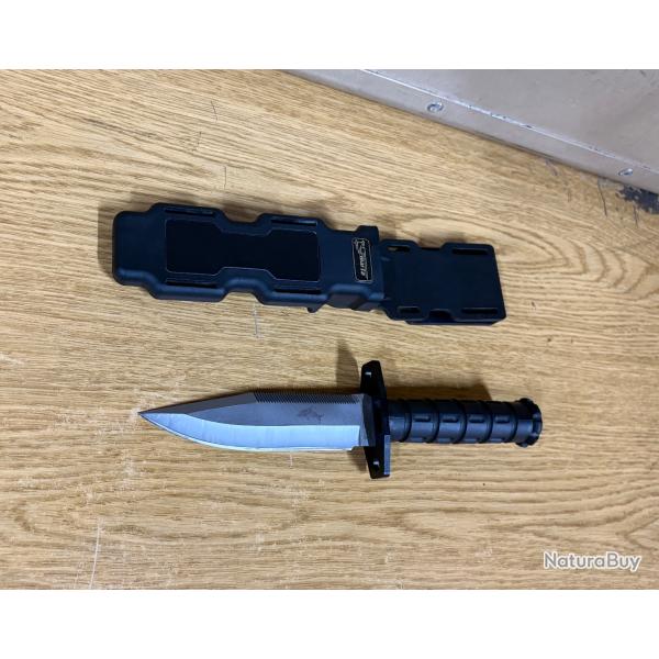 RARE VINTAGE AUTHENTIQUE US ARMY PHROBIS MARTO MODEL 9010 MFK MODULAR ALL PURPOSE FIELD KNIFE